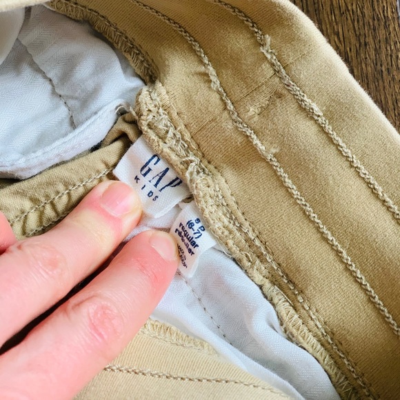 🚨2/$30🚨GAP Boys’ Khaki Cargo Shorts - Picture 6 of 7